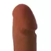 Коричневый фаллоимитатор-реалистик Mr.Gomez - 21 см коричневый 
