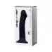 Черный фаллос на присоске Silicone Bendable Dildo L - 19 см черный 