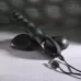 Черный анальный вибростимулятор Backdoor Baton - 24,1 см черный 