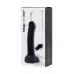 Черный фаллос с имитацией эякуляции Silicon Cum Dildo L - 19,6 см черный 