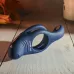 Синее эрекционное виброкольцо с двойным подхватом мошонки Ring Around The Rosy синий 