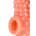 Насадка на фаллос с бугорками Cock Sleeve 004 Size M - 15,6 см телесный 