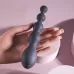Серый вибростимулятор Rumpy Bumpy - 17,5 см серый 